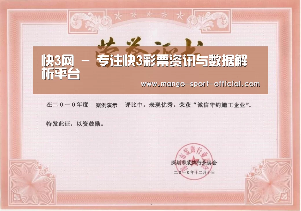 荣誉证书二(图1)