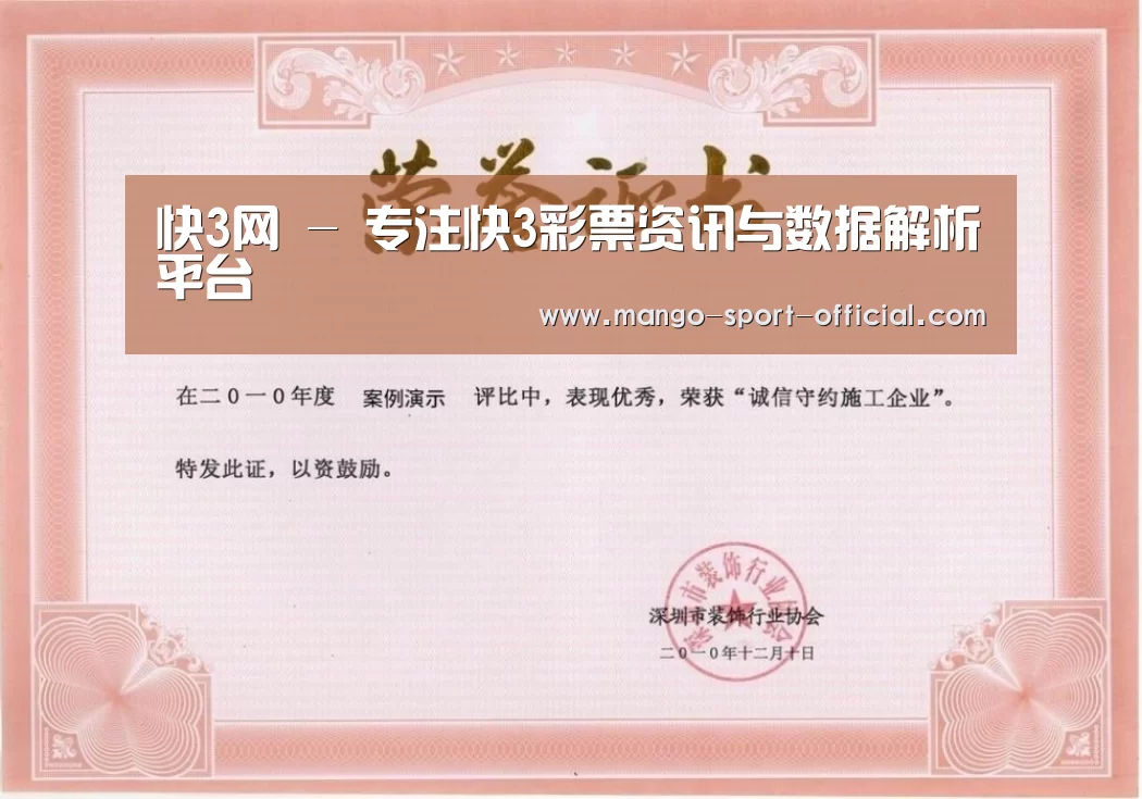 荣誉证书二